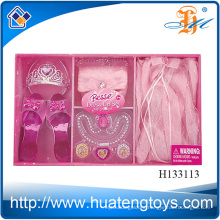 2014 New Item Fashion Beauty Jewelry Sets ,Plastic Accessories girl beauty set toys